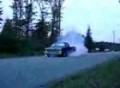 dodge truck burnout