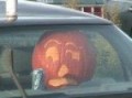 ford airbag in pumpkin in saturn car blows up!