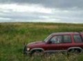 isuzu trooper off roading at slains castle