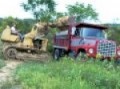 loading a dump truck