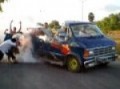 los mal cria2.. burnout dodge srt8