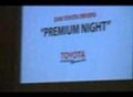 toyota drivers premium night 2008
